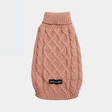 Strickpullover für Hunde - Braun