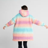 Fluffdreams™ Übergroßer menschlicher Hoodie - Pastell Zuckerguss