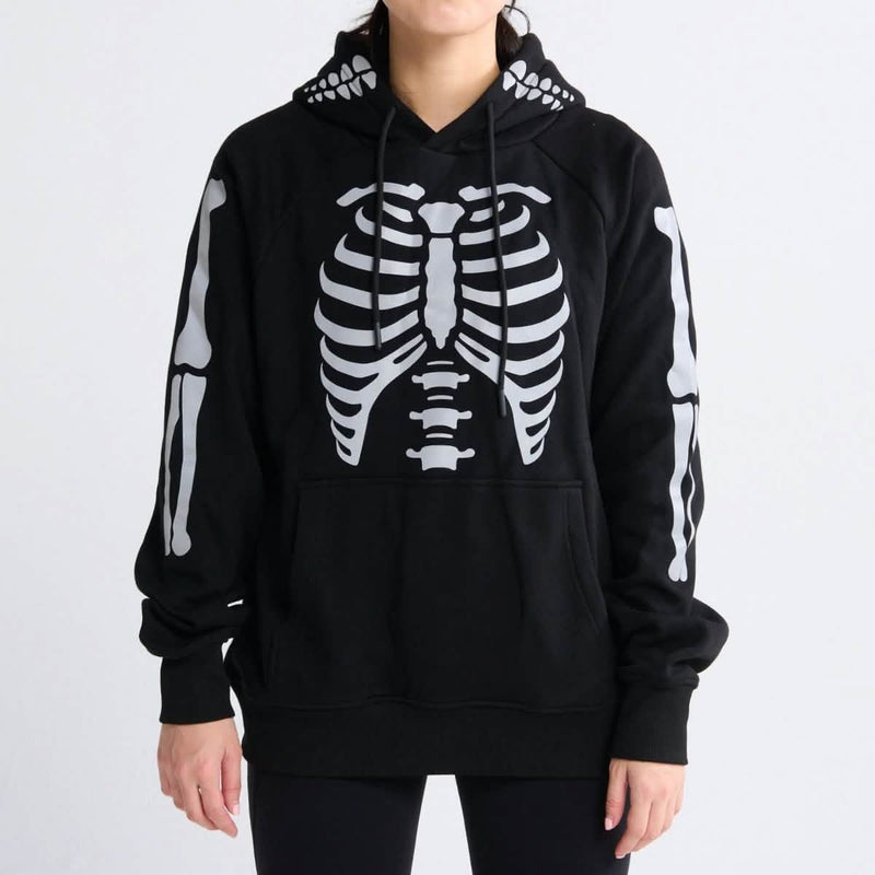 Halloween Menschen Hoodie - Skelett