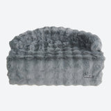 Beruhigendes Flauschiges Sofa-Schonbezug Hundebett - Grau
