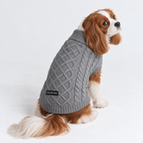 Grey Cableknit||size:M