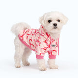Christmas Dog Hoodie - Ribbon Bow||size:M