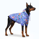 Christmas Dog Hoodie - Snow Day Village||size:3XL