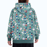 Christmas Human Hoodie - Green Nutcracker Ballet||size:S,M,L,XL,2XL