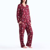 Human Pajama Top - Teddy Christmas||size:S,M,L,XL,2XL