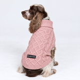 Pink Cableknit||size:XL