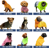 Dog Raincoat - Camo Green||size:S,M,L,XL,2XL,3XL,4XL,5XL