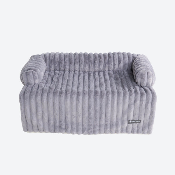 Luxus Sofa-Schonbezug Hundebett - Grau