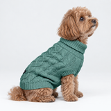 Pine Green Cableknit||size:M