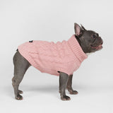 Strickpullover für Hunde - Rosa