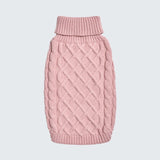 Strickpullover für Hunde - Rosa