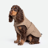 Brown Quilted Winter Jacket||size:XL
