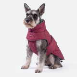 Red Quilted Winter Jacket||size:M
