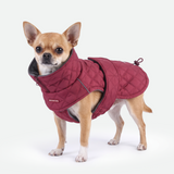 Red Quilted Winter Jacket||size:S