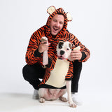 Halloween Menschen Hoodie - Tiger