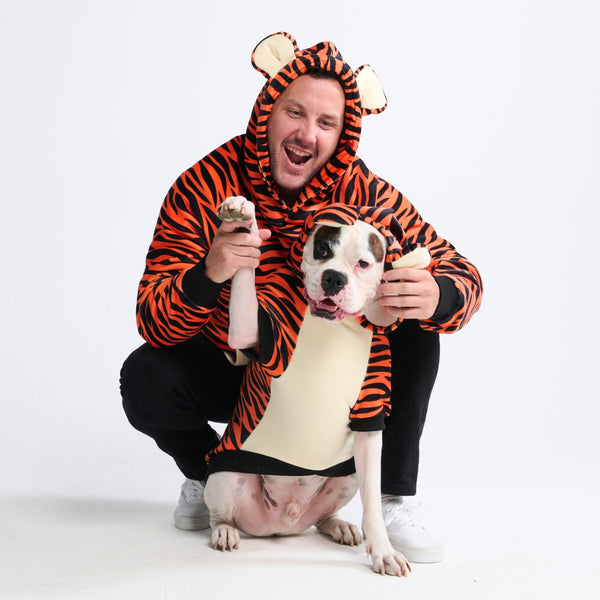 Halloween Menschen Hoodie - Tiger