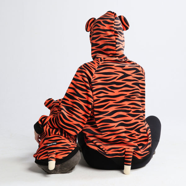 Halloween Menschen Hoodie - Tiger