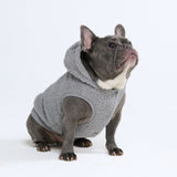 Teddy-Sherpa-Pullover - Silbergrau