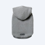 Teddy-Sherpa-Pullover - Silbergrau