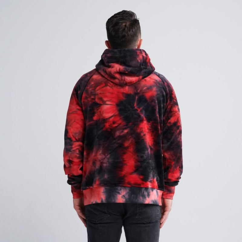 Velvet Human Kapuzenpullover - Rot & Schwarz
