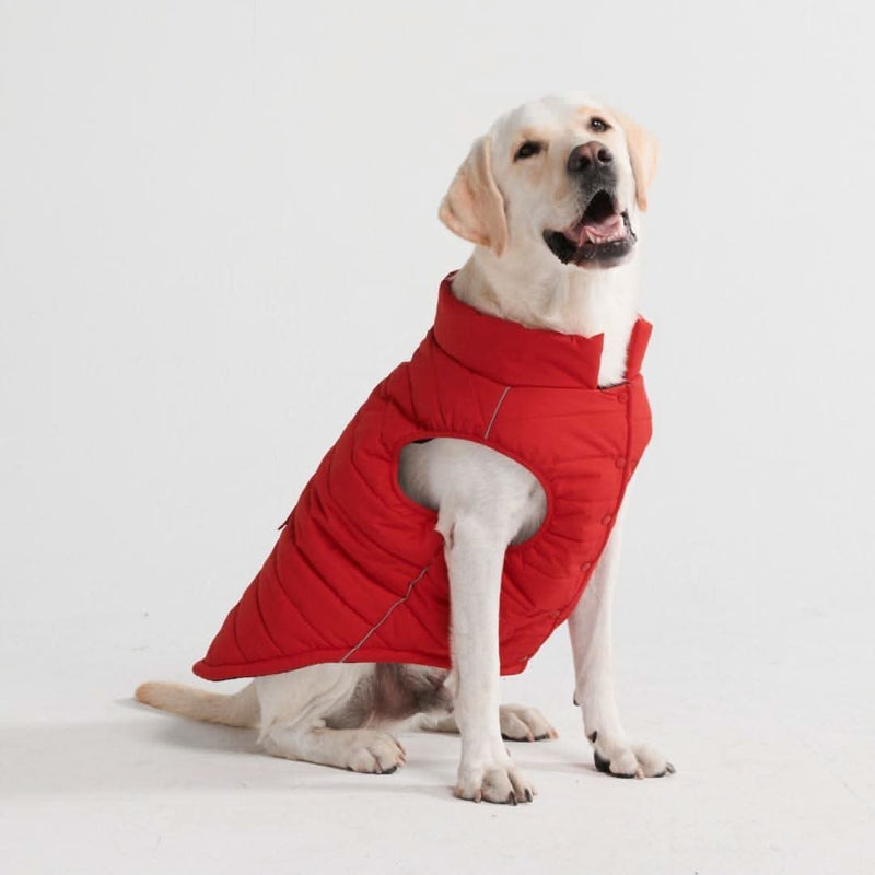 WarmShield™ wasserdichte Jacke – Rot