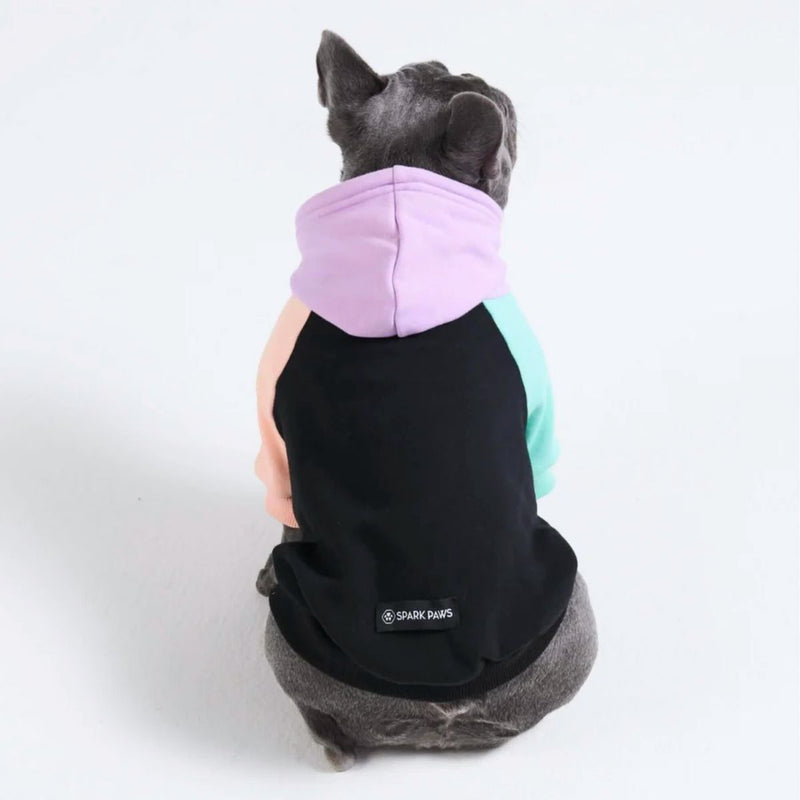 Cyber Punk Hunde Hoodie