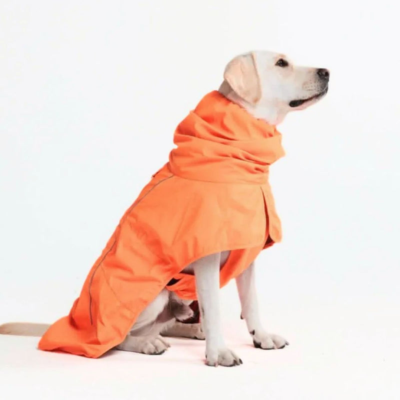 Breatheshield™ Hunderegenmantel - Neonorange