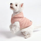 Teddy-Sherpa-Pullover - Rosa