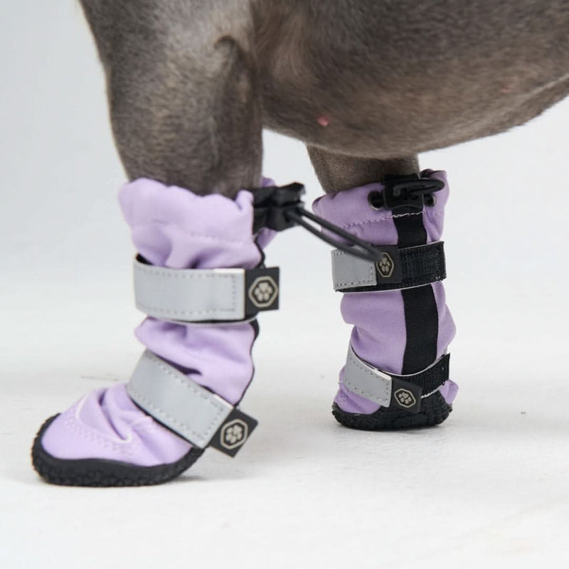 Flex Shell Wasserfeste Hundestiefel - Flieder