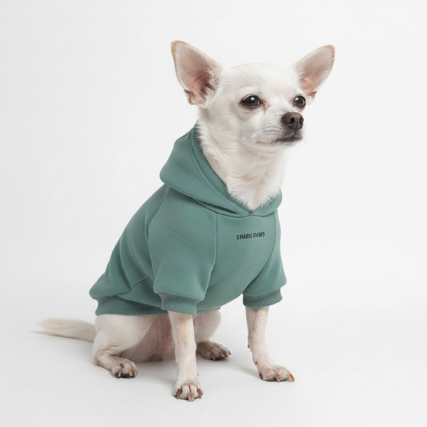 Essentielles Hunde Hoodie - Türkis