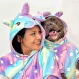 Halloween Hund Hoodie - Einhorn