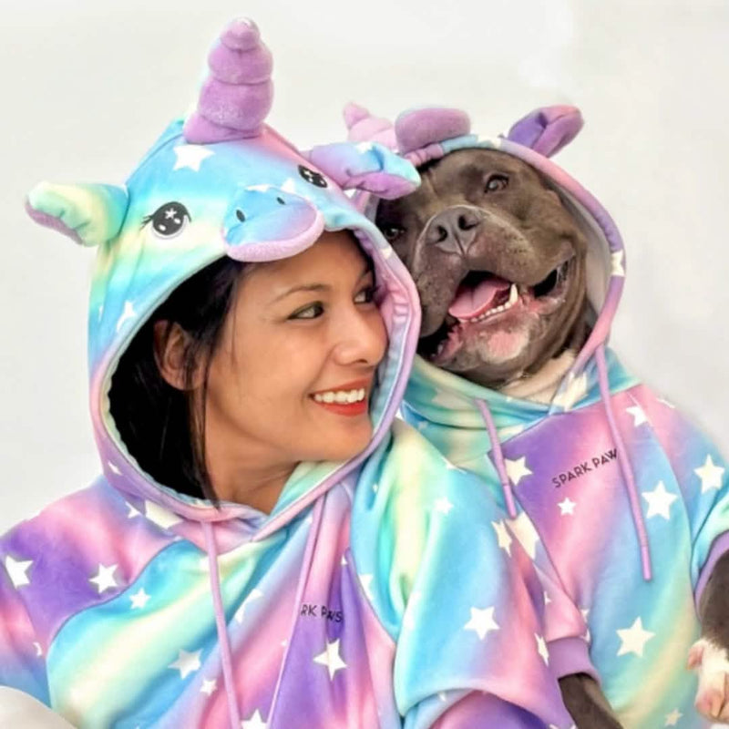 Halloween Hund Hoodie - Einhorn