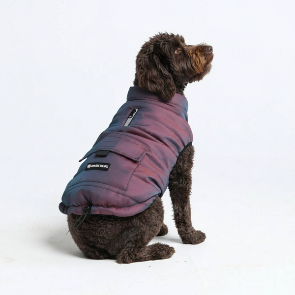 Wasserabweisende WarmShield-Jacke – Cosmic