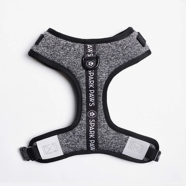 Superweiches Activewear Hundegeschirr - Grau