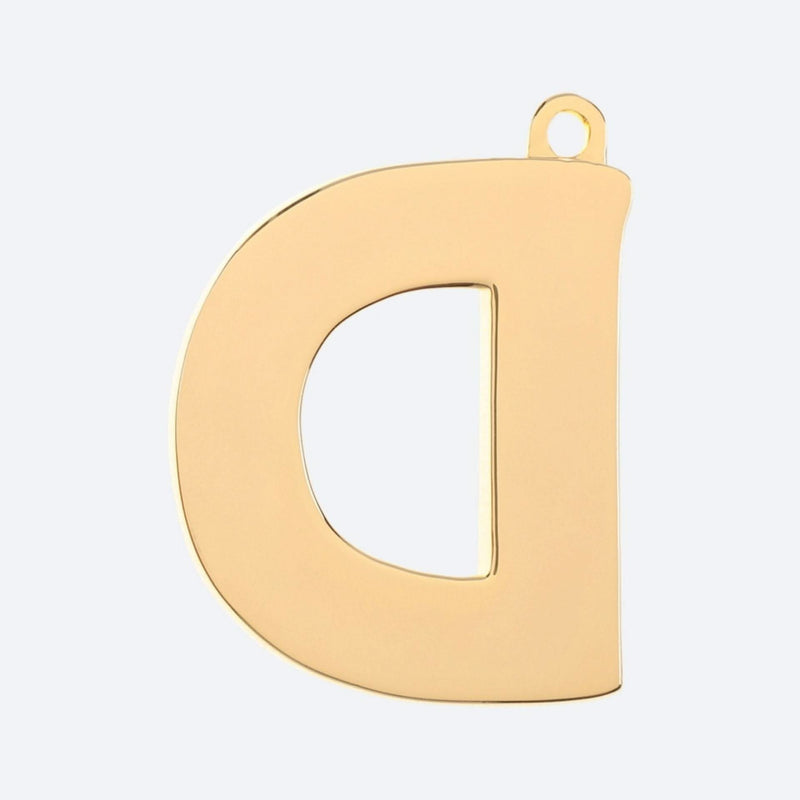 Hundeschmuck Buchstabenanhänger - D