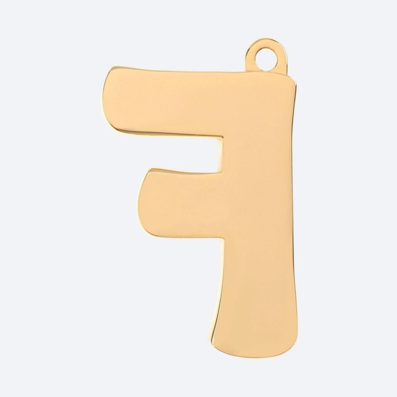 Hundeschmuck Buchstabenanhänger - F