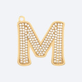 Letter Dog Tag 'M' 