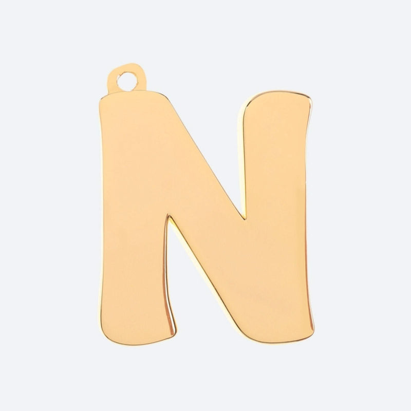 Hundeschmuck Buchstabenanhänger - N