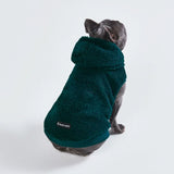 Teddy Sherpa Hundejacke - Tannengrün